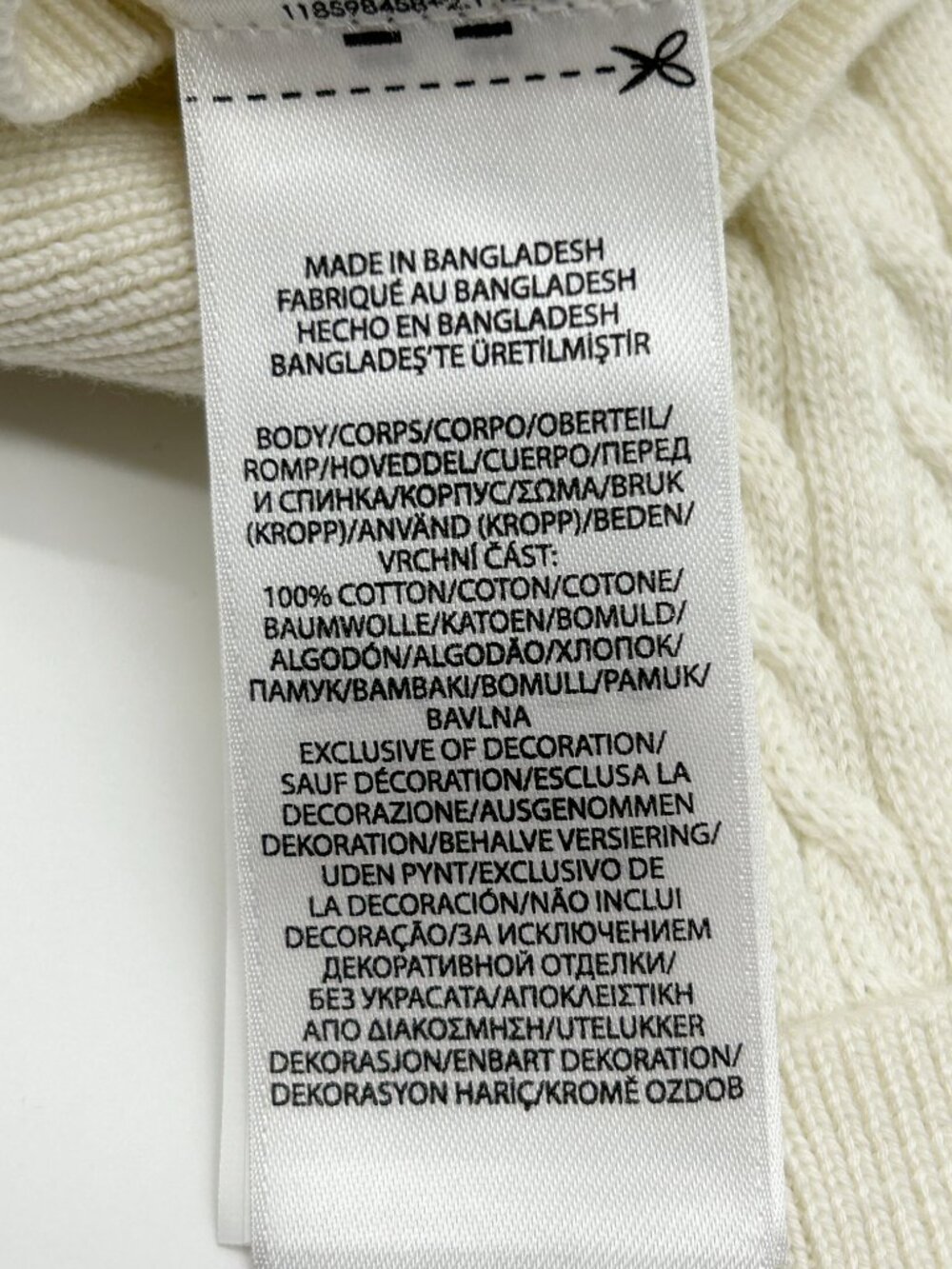 Ralph Lauren Girls 6M Cable Knit Sweater NWT - Picture 3 of 4
